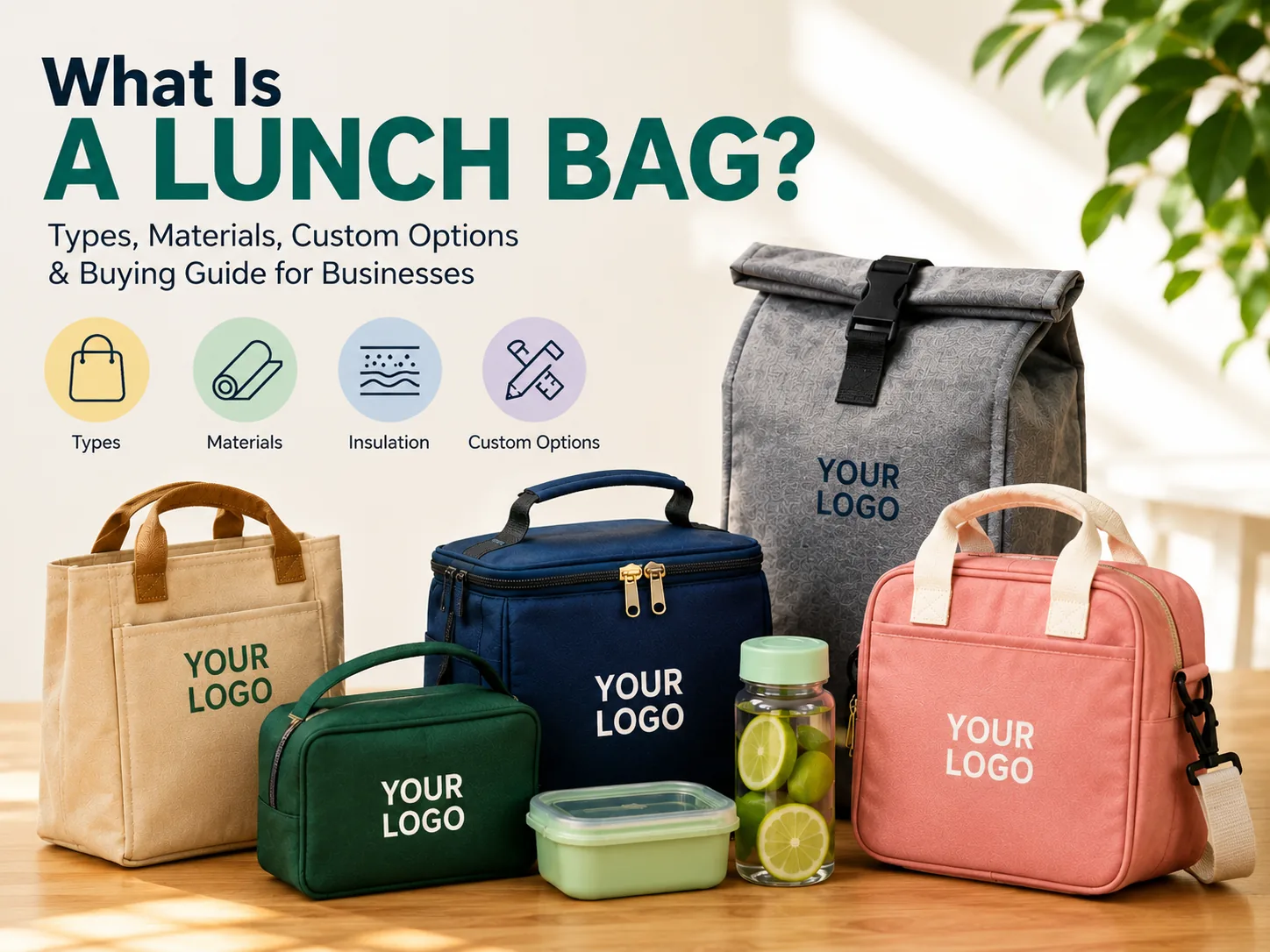 What Is a Lunch Bag Called? Types, Materials & Custom Options