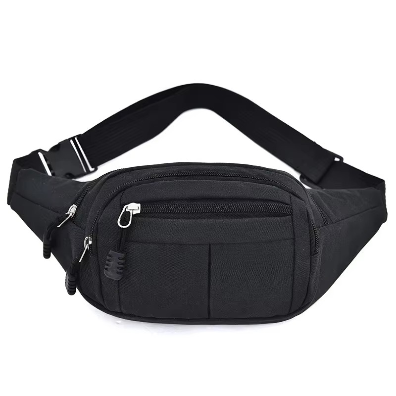 Custom Multi-Pocket Waist Bag for Travel, Sports and Promotional Use