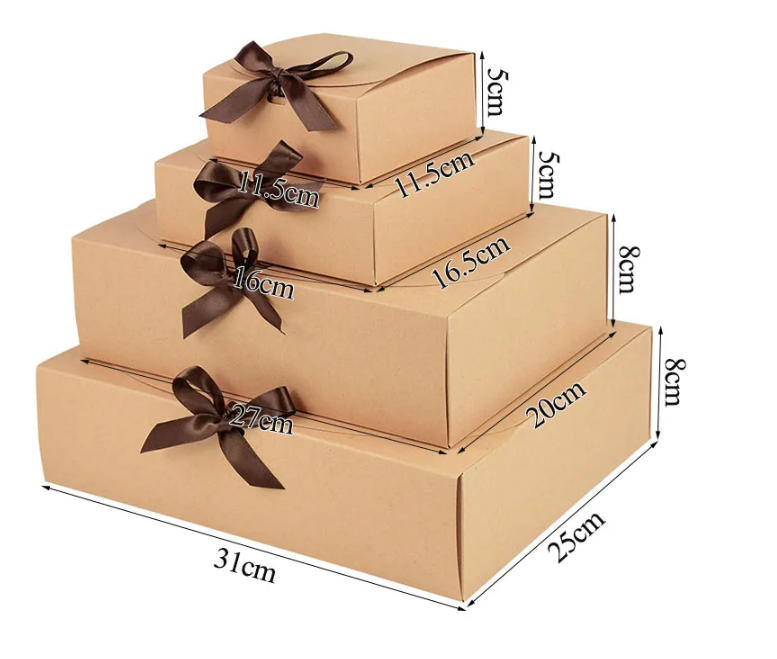Ribbon Gift Packing Box