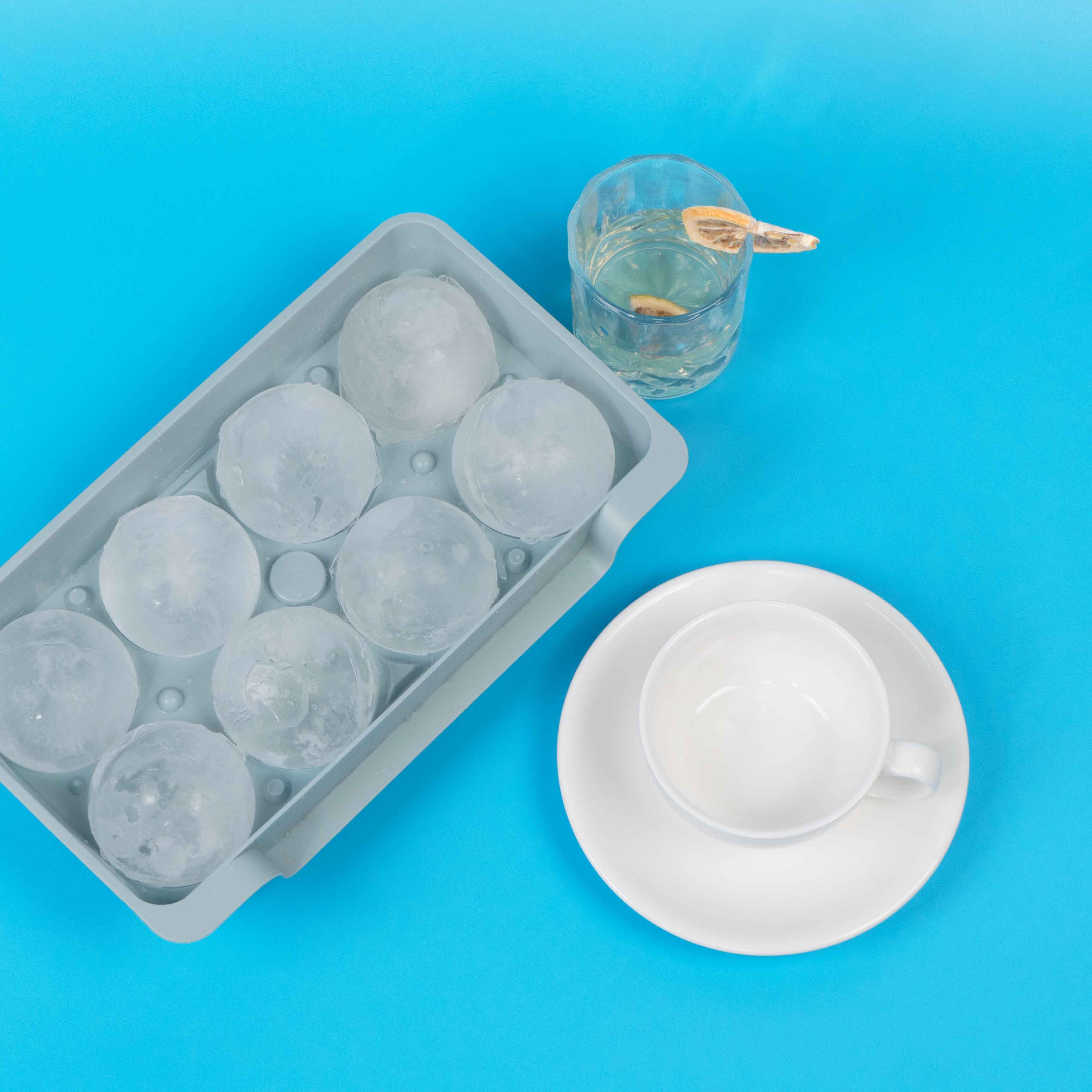 Set ng Tray ng Silicone Ice Ball
