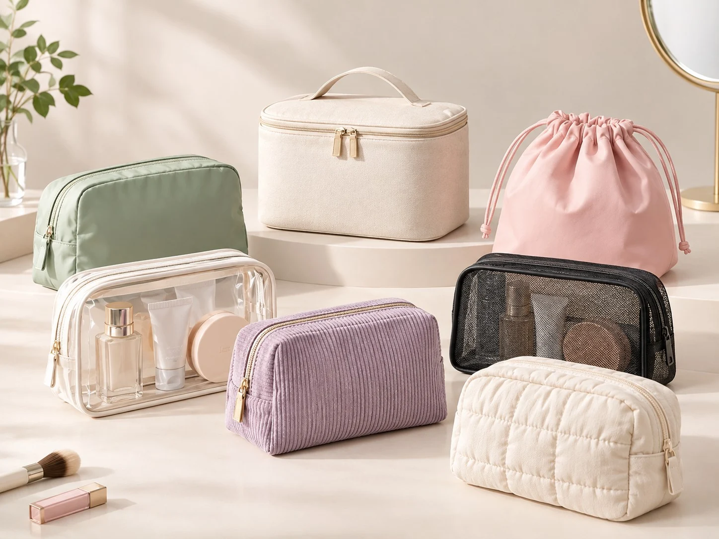 ¿Qué caracteriza una buena bolsa cosmética? Características, materiales y diseño explicados