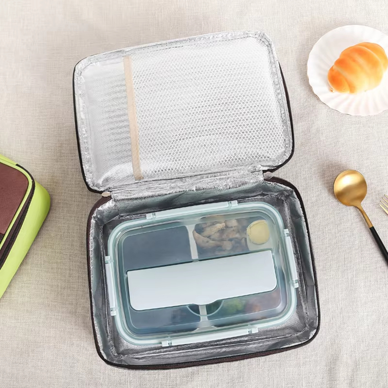 Portable Oxford Insulated Lunch Cooler Bag