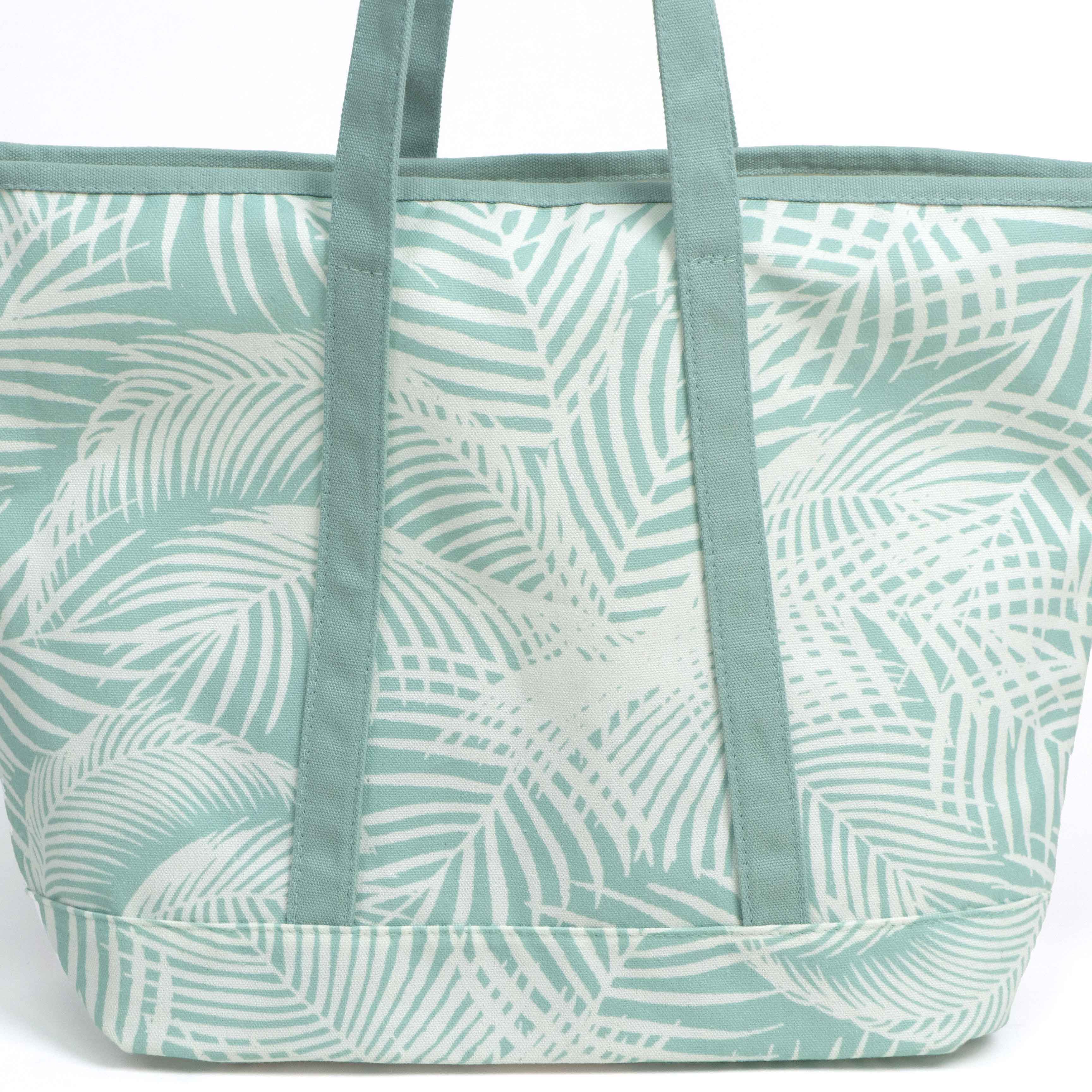 Printed RPET Open-Top Tote Bag