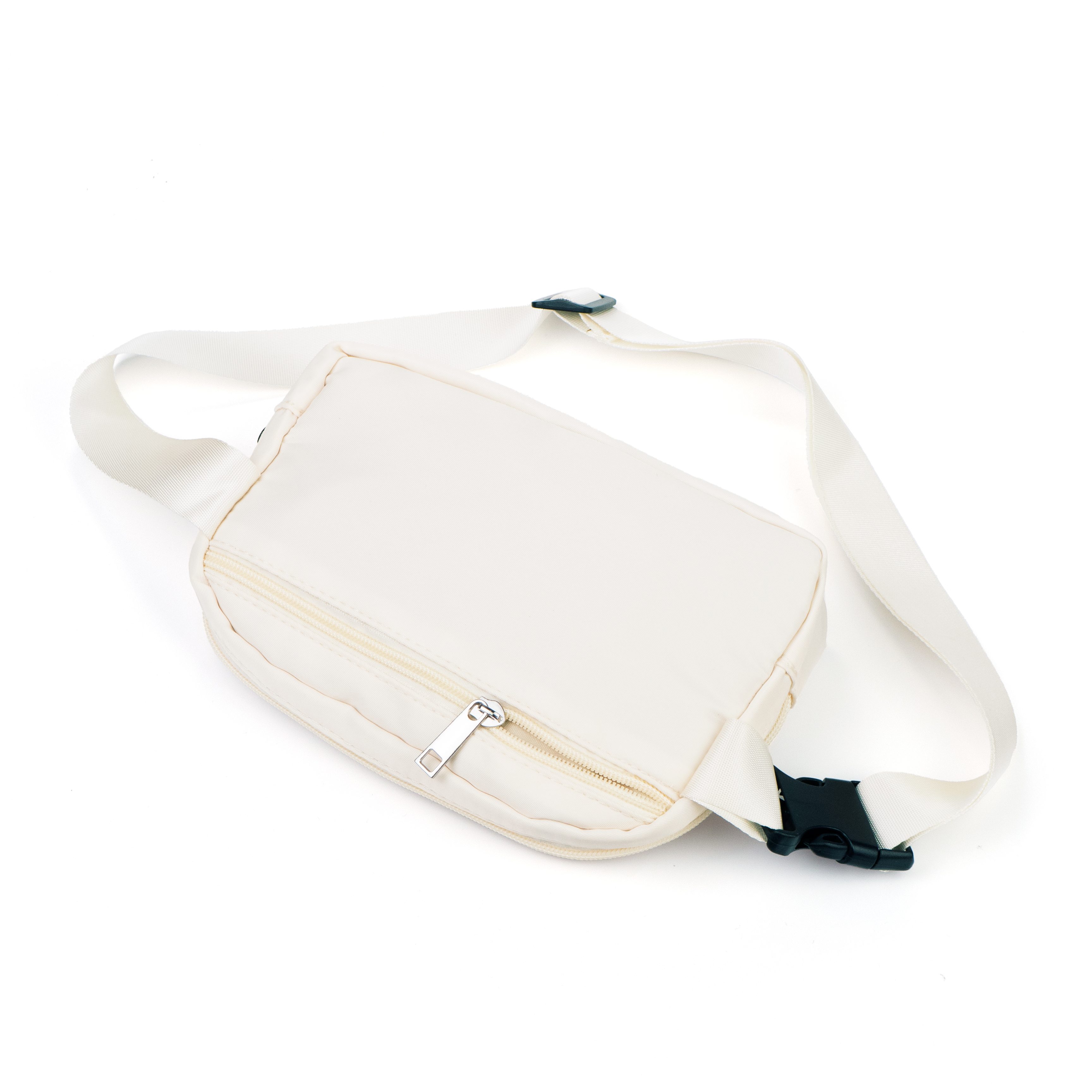 Padded Multi-Pocket Cosmetic Waist Bag