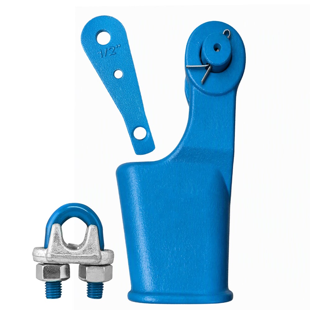 S-421T Forged Steel Open Wedge Socket for Wire Rope