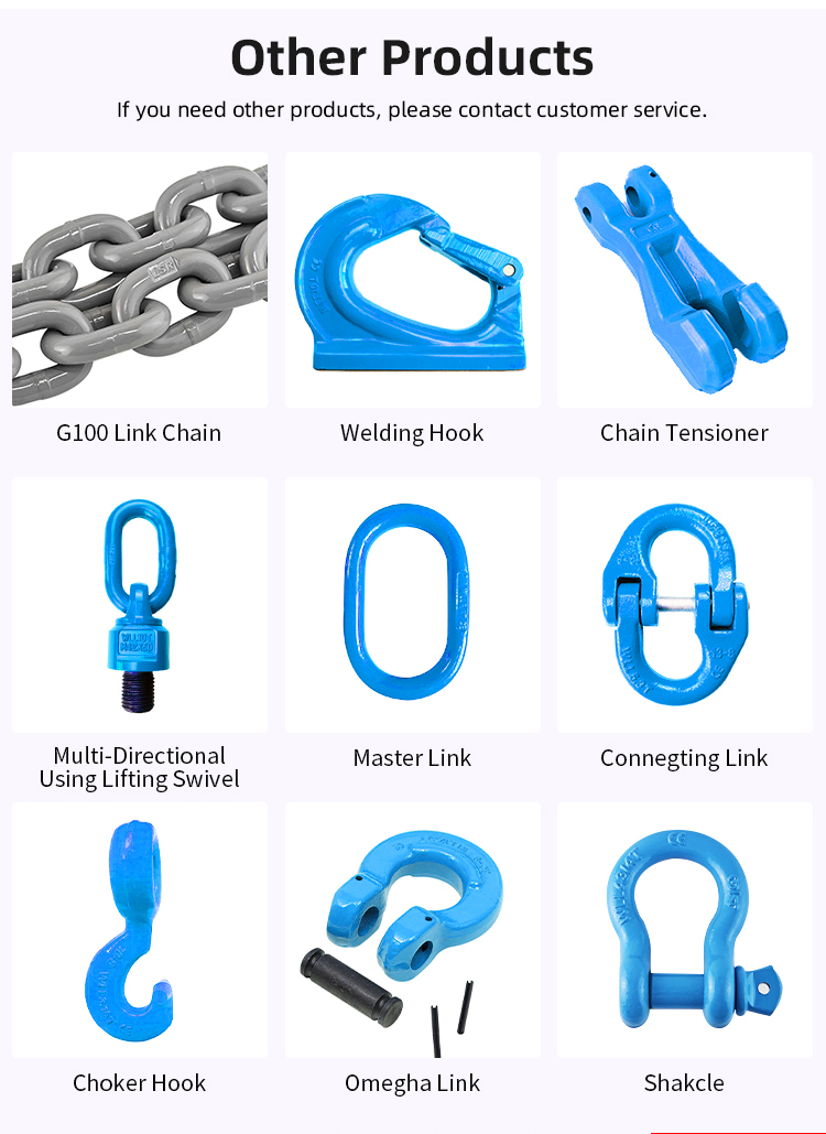 g100 swivel selflocking hook with bearing-6