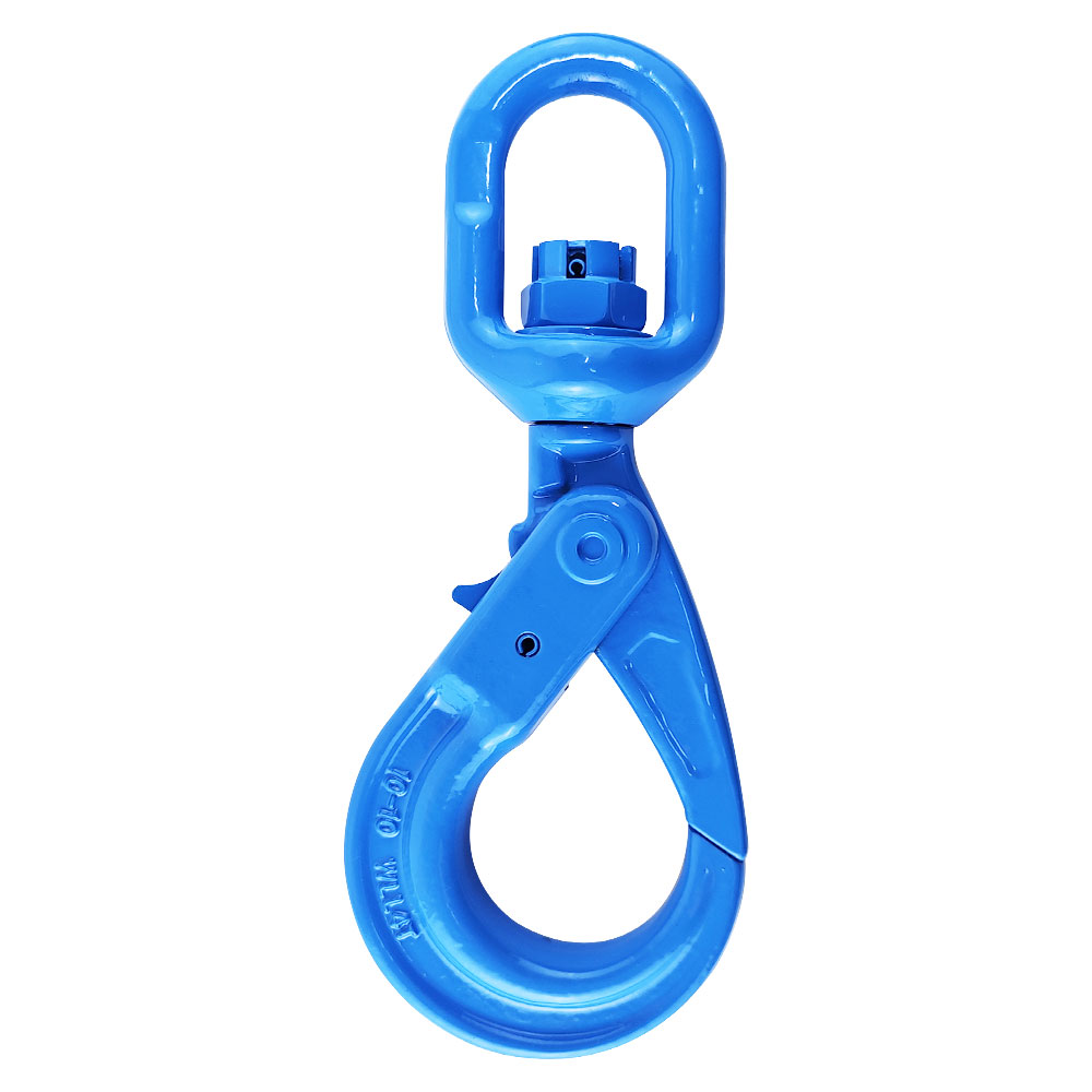 G100 SWIVEL SELFLOCKING HOOK WITH BEARING