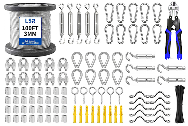 Stainless Steel Wire Rope Set