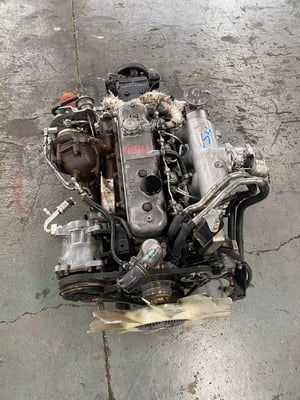 100-200hp Direct Injection Isuzu 4JH1T Ginamit na Diesel Engine Turbocharged Para sa Trucks
