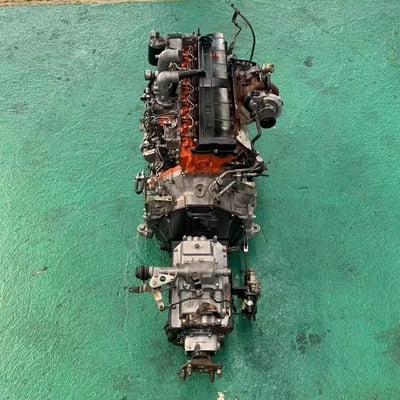 Isuzu 6HE1T Ugnayang Diesel na Mayroong 6 Tsilinder Direct Injection Auto Motor
