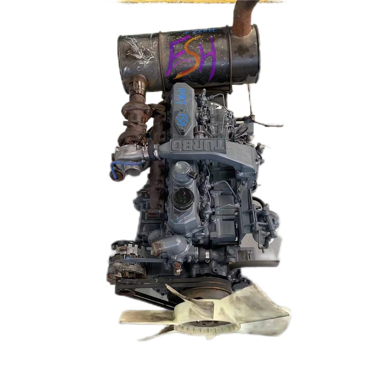  H07C Used diesel Engine for Hino excavator direct injection