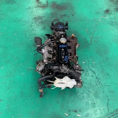 Motor Diesel Usus Isuzu 4BD1 Pro Vehiculis Commercialibus Medium