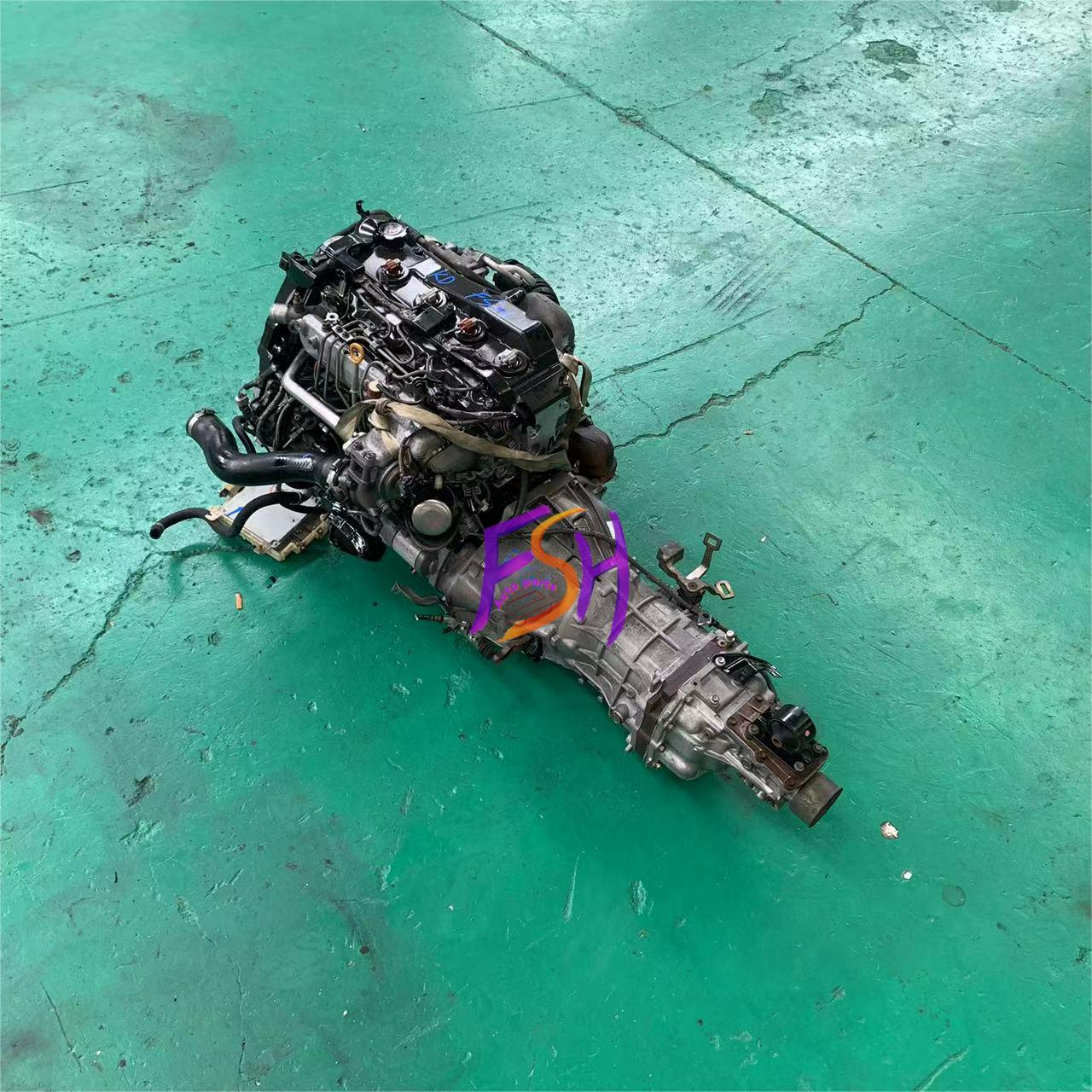 Complete High-Quality Auto Parts Toyota 2KD Used Diesel Engine for Sale manufacture