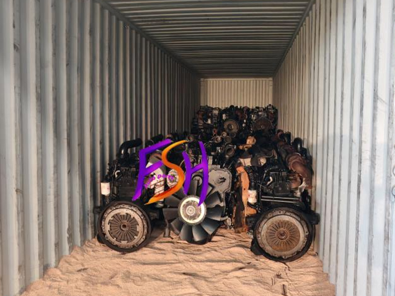 FSH Successfully Ships 40FT Container of Cummins Used Engines to Mexico