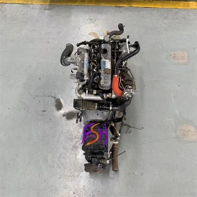 Ҕապոնական օրիգինալ տուրբո 4JB1T Euro 4 Isuzu օգտագործված դիեզելյան շահագործող մեքանիզմ կոմերցիալ մեքանիզմների համար