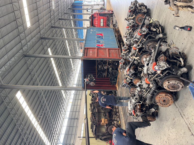 Another full container of premium used engines has been fully loaded and ready for shipment to Guatemala!