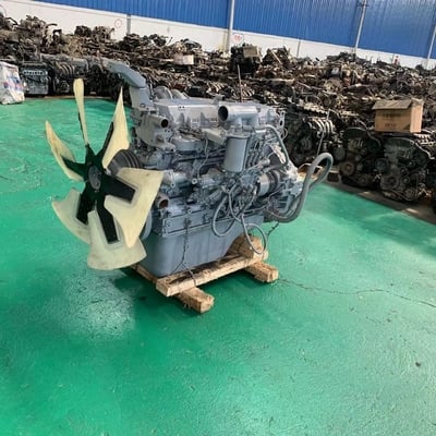 190 CV 6HK1T Isuzu Moteur Dizèl Sèv Refroidi Pa Dlo Nivo Emissyon Euro 4