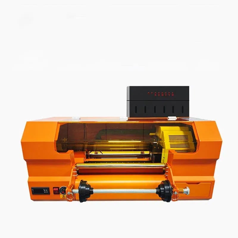 A3 UV DTF Printer with Single Epson Print Head - Custom Printing on Glass, Plastic, Wood & Metal Surfaces
