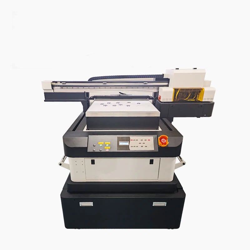 6090 UV Flatbed Printer – 30cm High-Precision Digital Printer for Multi-Material Custom Printing (Epson Printhead, Cylinder & 3D Object Printing)
