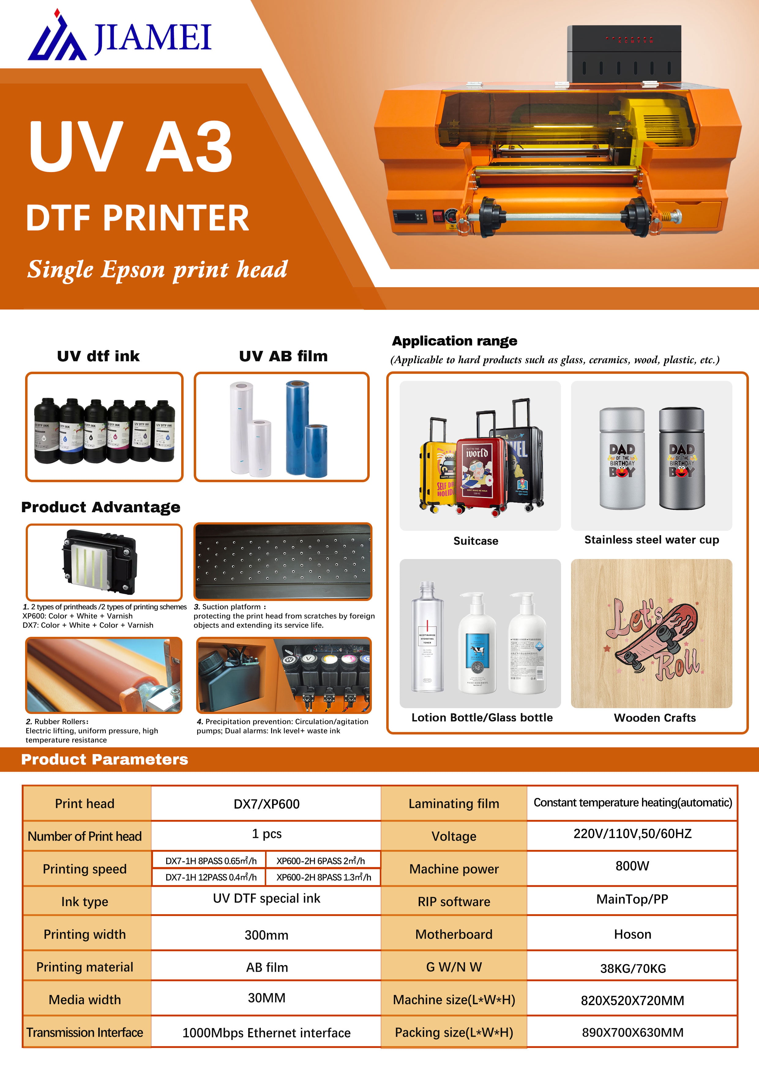 A3 UV DTF Printer -- Revolutionize Your Printing Workflow