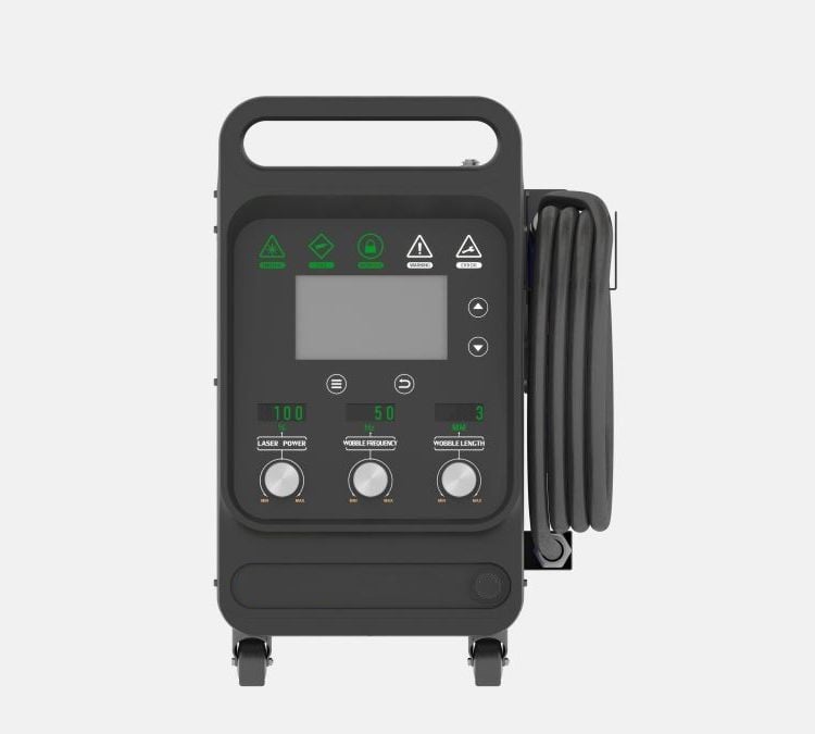 3000W ハンドヘルド ファイバー レーザー溶接機 1080nm 電源 380V