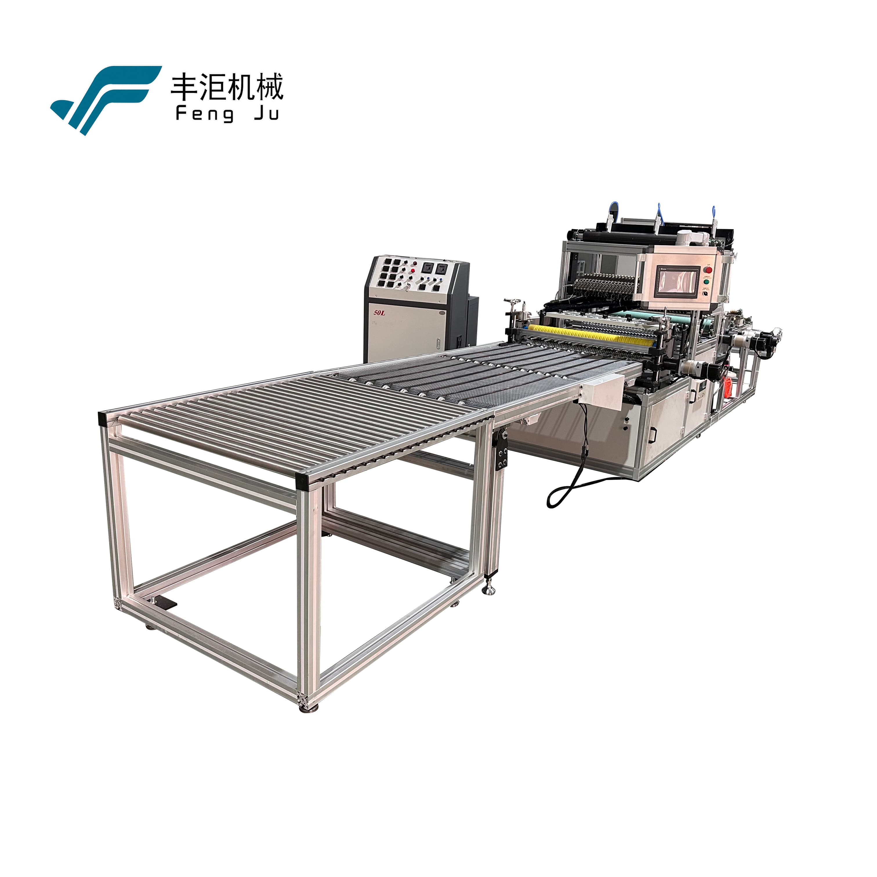HEPA air Filter Fiberglass Pleating and Gluing Machine