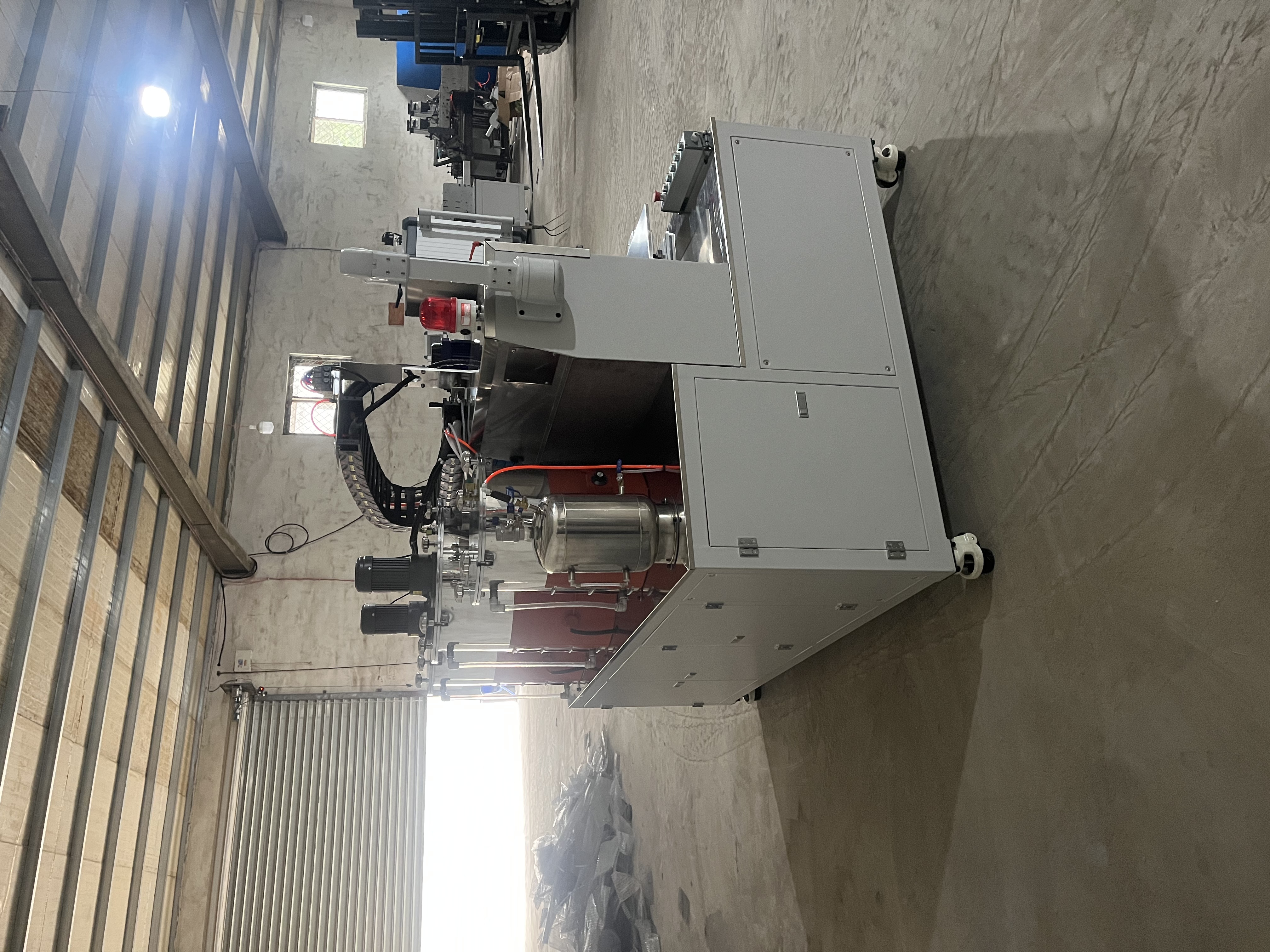 PU glue machine