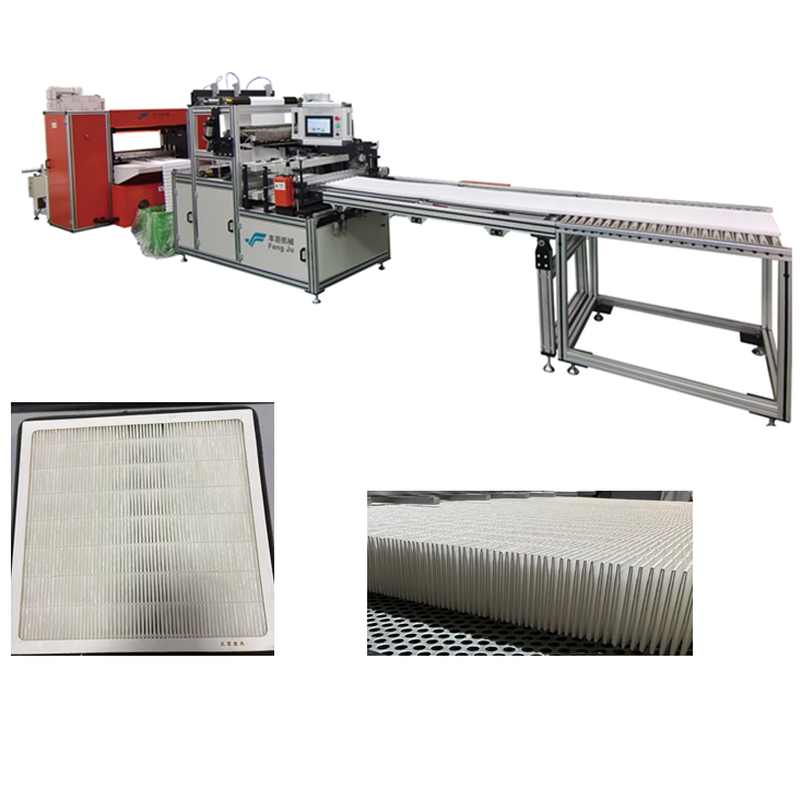 Hepa Filter Paper Folding Machine