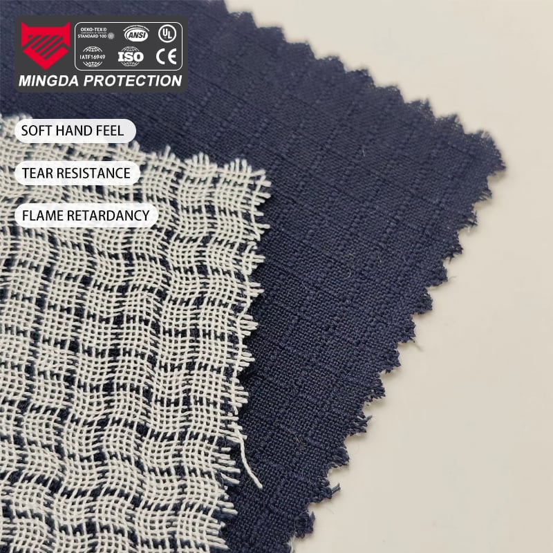 Stain/Waterproof Inherent Fire Resistant Nomex Fabric Kevlar Anti-static Protective Aramid Fabric Interlock Ripstop