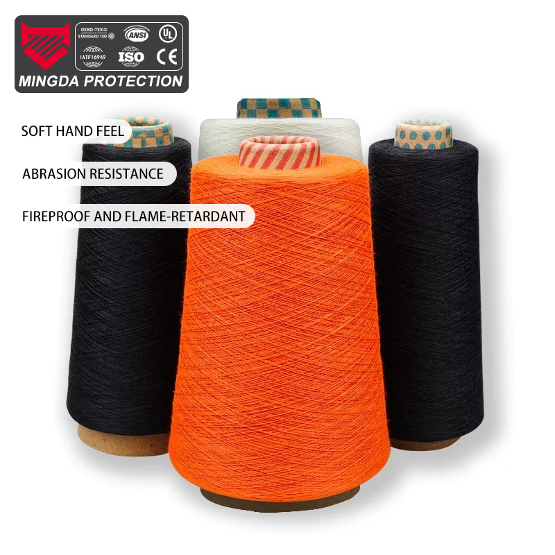 32s/2 Nomex IIIA samozhášecí vlákna – 93 % meta-aramid, tepelně odolná a antistatická