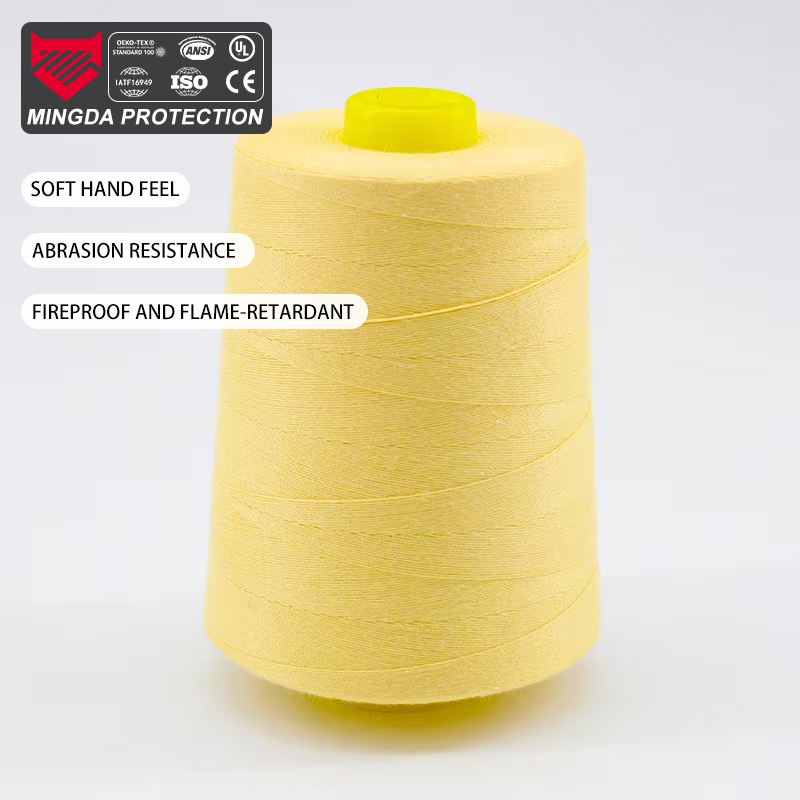 High Tenacity 100% Para Aramid Spun Yarn FireProof Sewing Thread