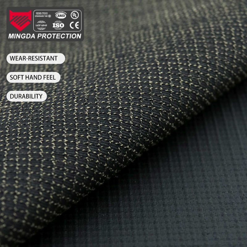 Abrasion Resistant 260gsm Nylon Polyester Fabric for Garment, Workwear and Bag Material