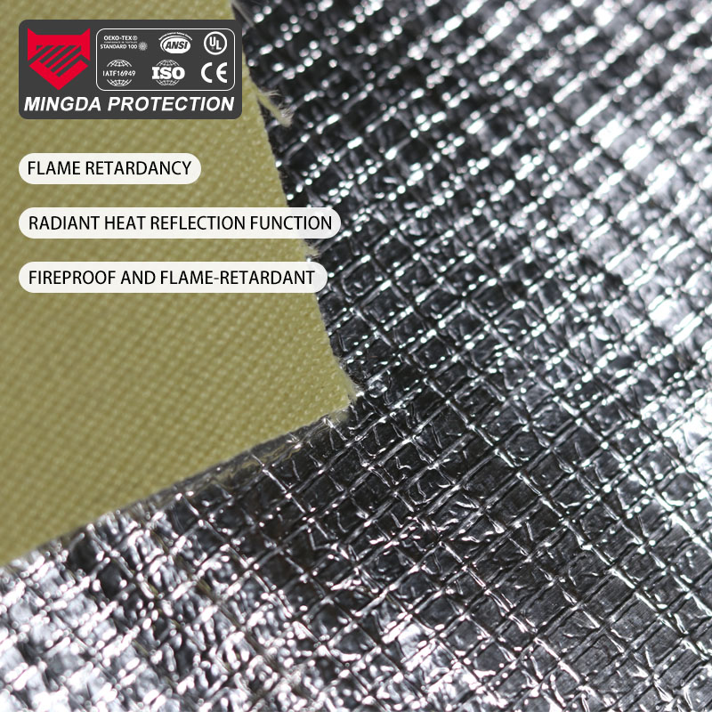 Fireproof Aluminized Para Aramid Fabric