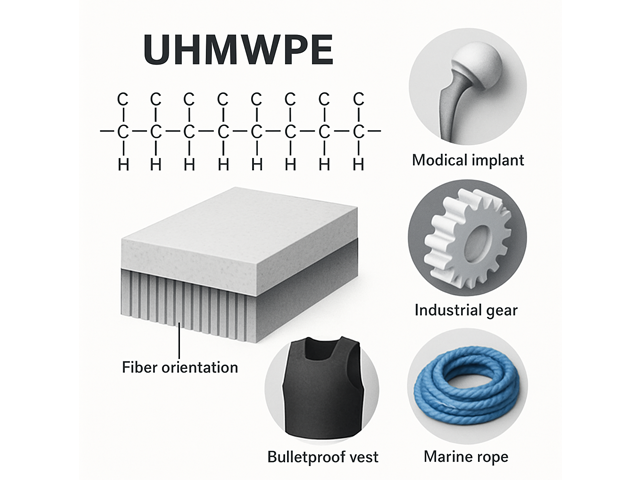 초고분자량 폴리에틸렌(UHMWPE) 포괄적 가이드: 특성, 응용 분야 및 미래 동향