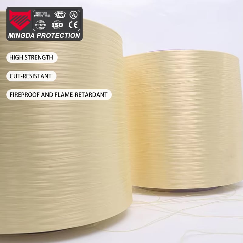 Para-Aramid Filament Yarn 400D–3000D – High Strength, Flame & Cut Resistant for Gloves, Ropes, Safety Gear Sewing