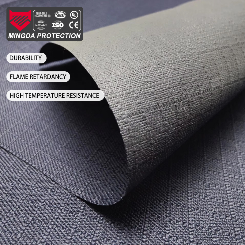 Aramid 3A Flame Retardant Kevlar Fabric Navy Blue Anti-Static Nomex Aramid Fabric