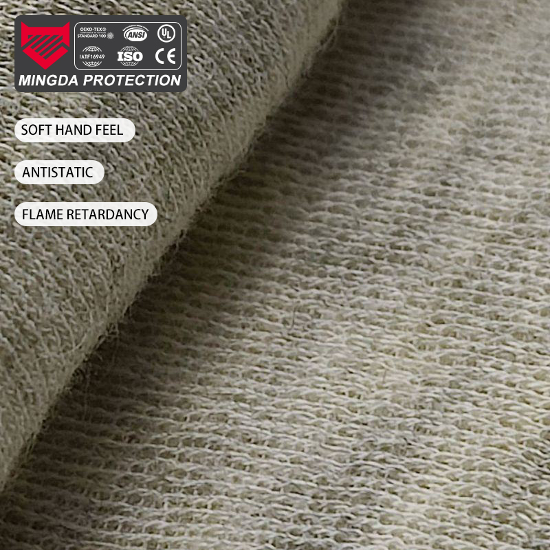 3A Aramid Fabric Blend – Meta-Aramid, Para-Aramid & Conductive Fiber for Flame Retardant and Antistatic Industrial Workwear