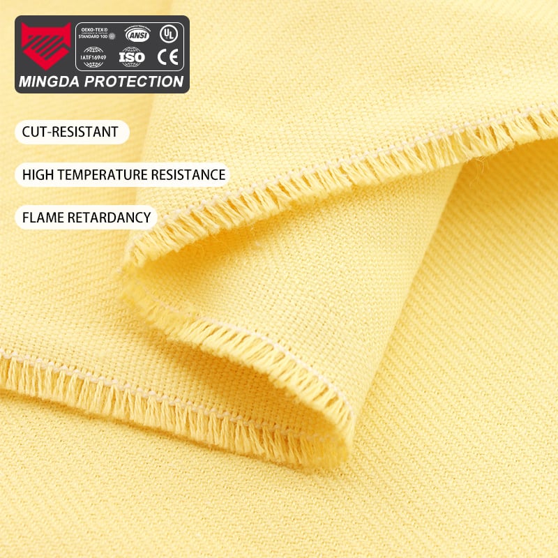 Para-Aramid Kevlar® Fabric 220gsm | Cut & Heat Resistant Twill Woven Textile | OEKO-TEX Certified for Firefighter Gear, Protective Gloves & Industrial Workwear