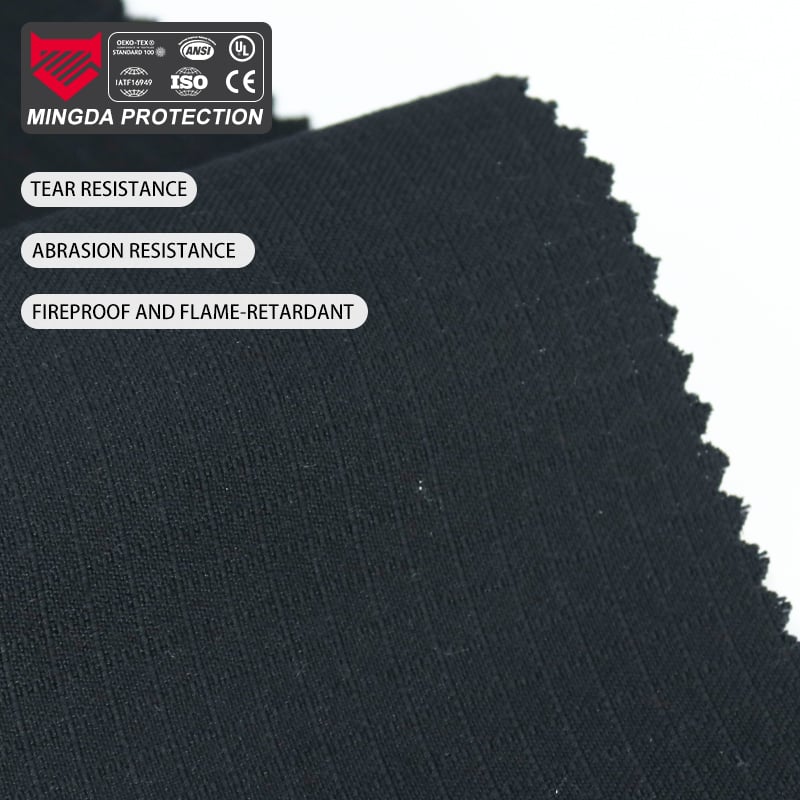 Custom Colors FR Ripstop 93/5/2 Kevlar Fabric Meta Aramid/Para-Aramid/Antistatic Blended for Firefighters Workwear