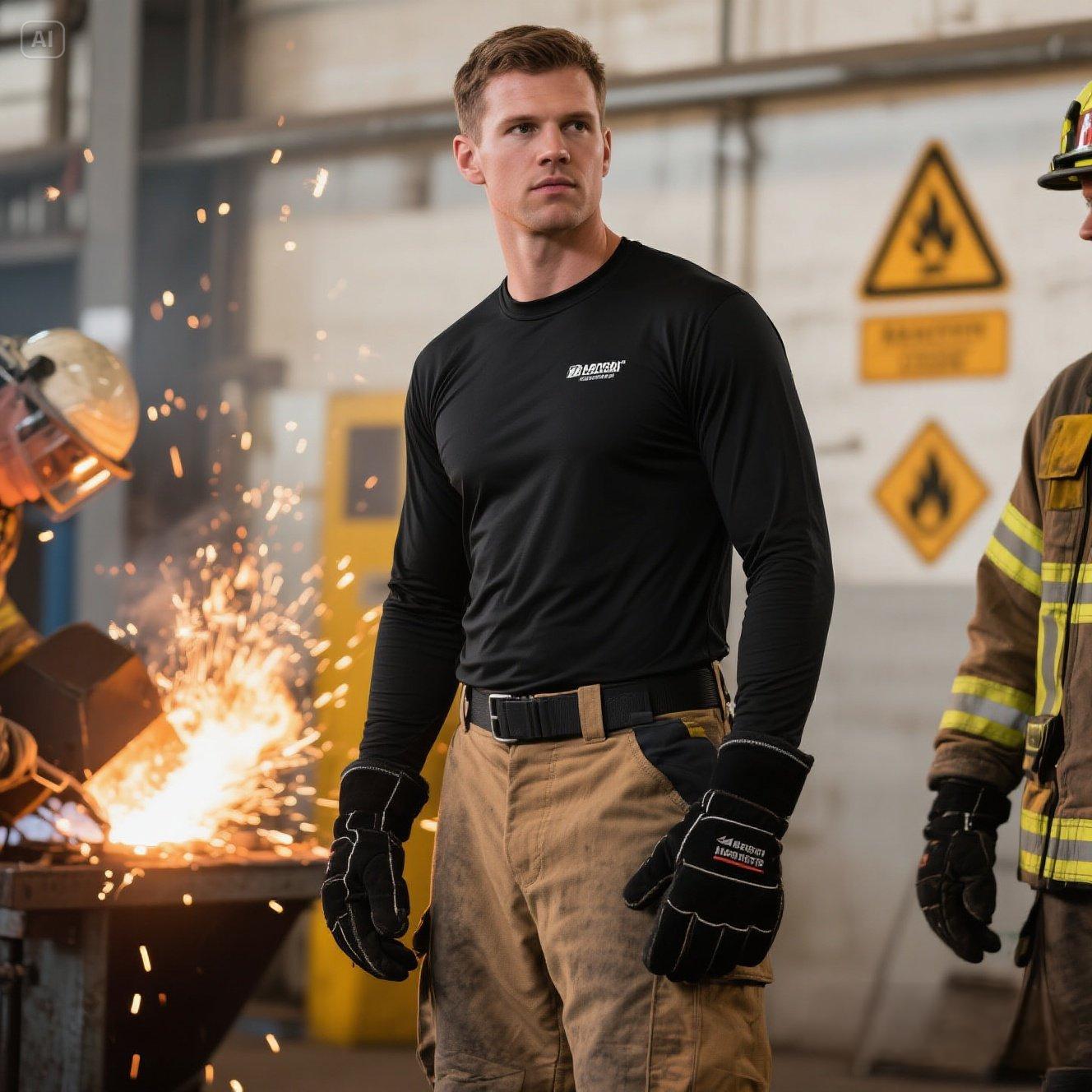 Nomex Aramid Fabric 180gsm Fireproof Textile for Firefighter/PPE Clothing | ISO Certified Lightweight Heat Resistant details
