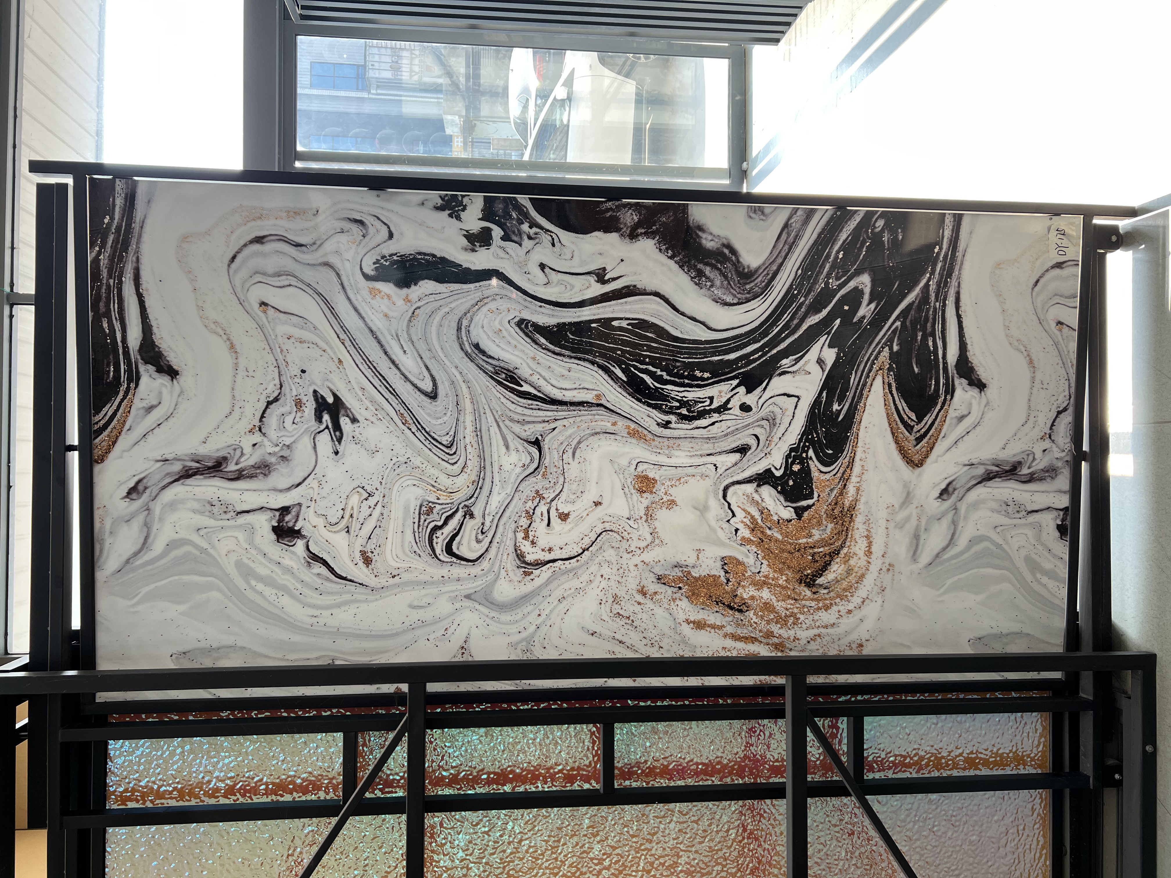 UV PVC Marble Wall Panel | Waterproof Imitation Stone Wall Cladding for Interior Decor