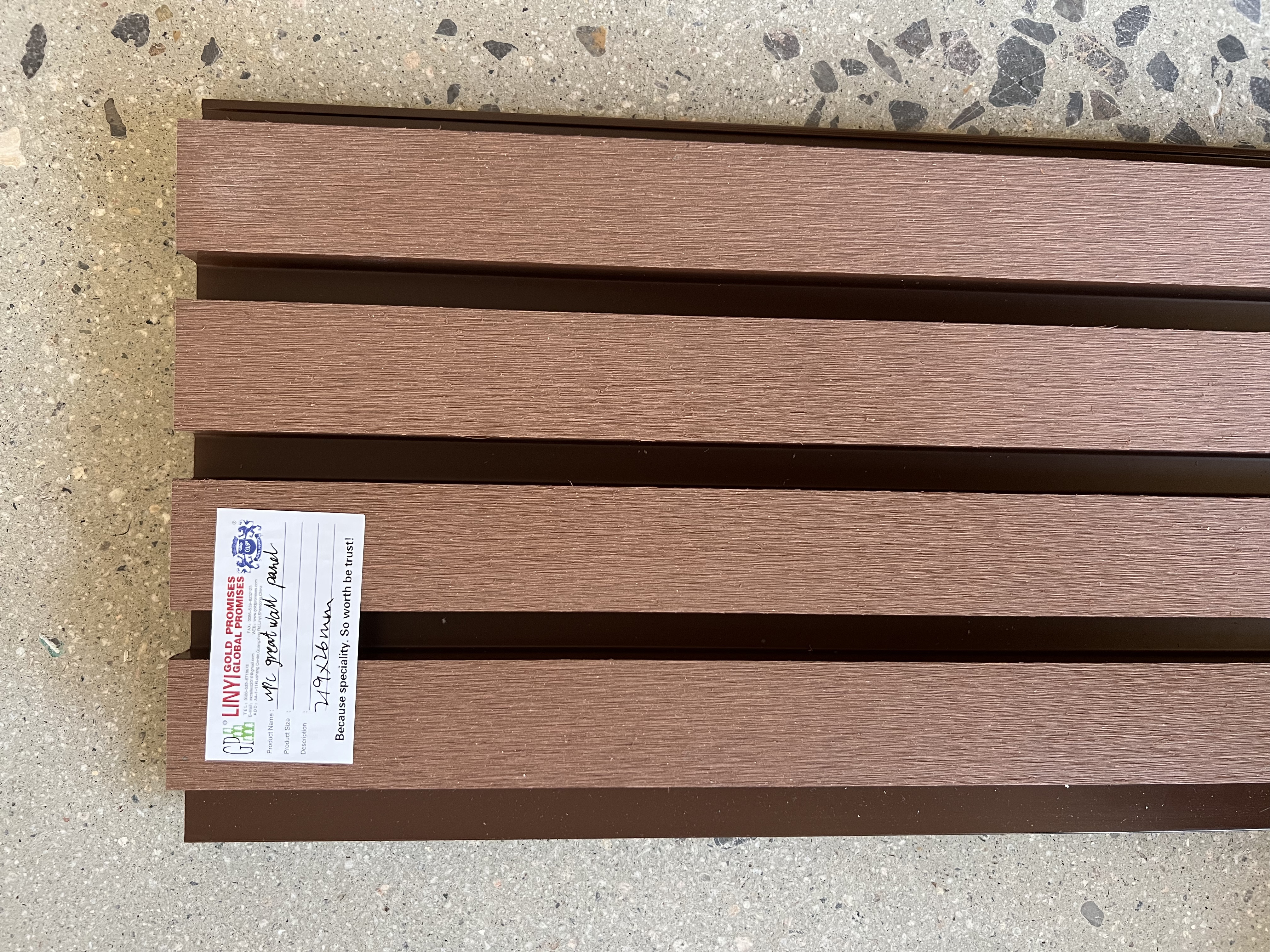 Durable WPC Slat Wall Cladding | Anti-Aging Outdoor Wall Panel for Commercial Projects