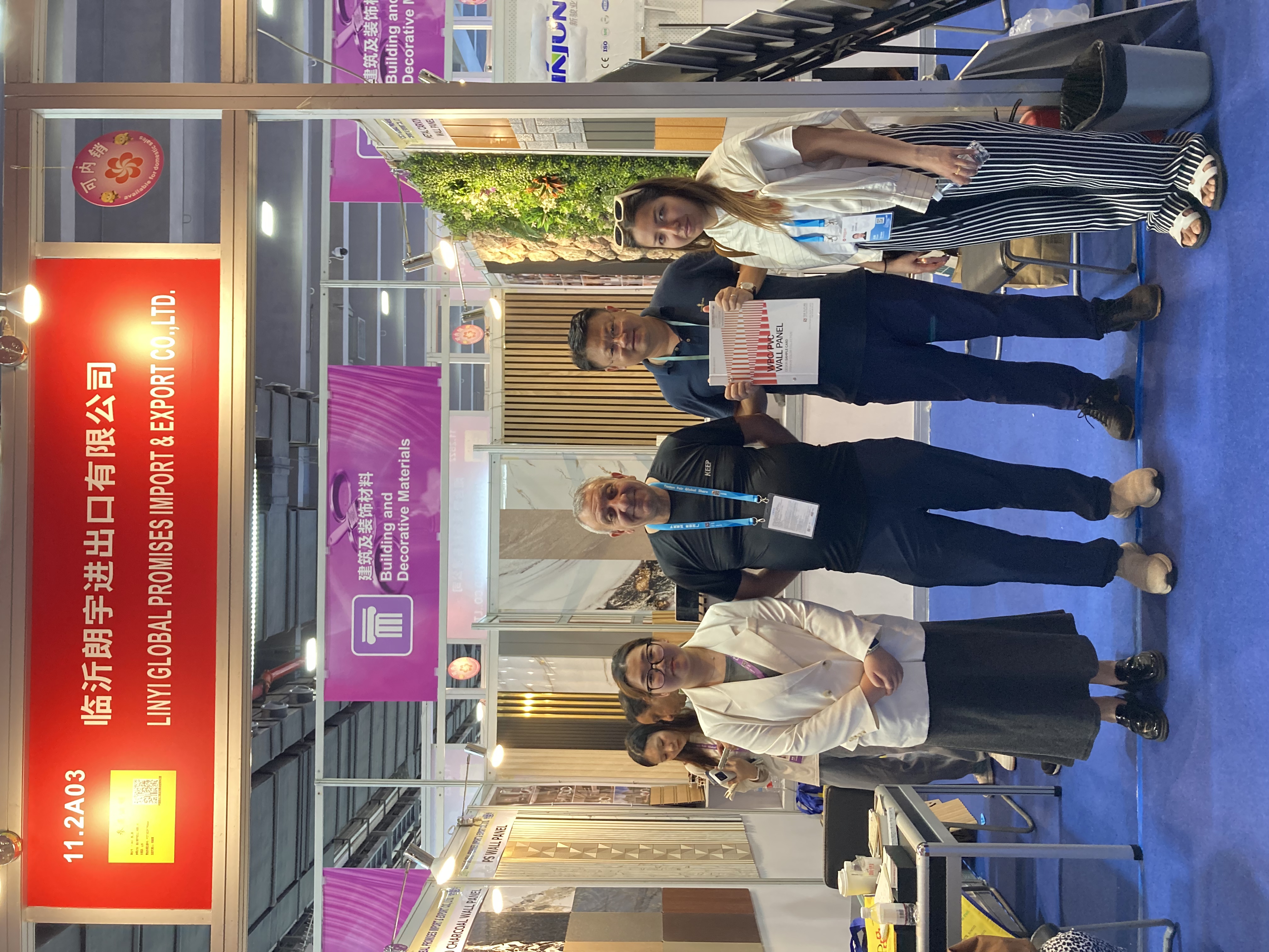Empowering Building Materials Foreign Trade | Our company made an appearance at the 2026 Spring Canton Fair Phase II (Building Decoration Materials Special Session) and won global business opportunities