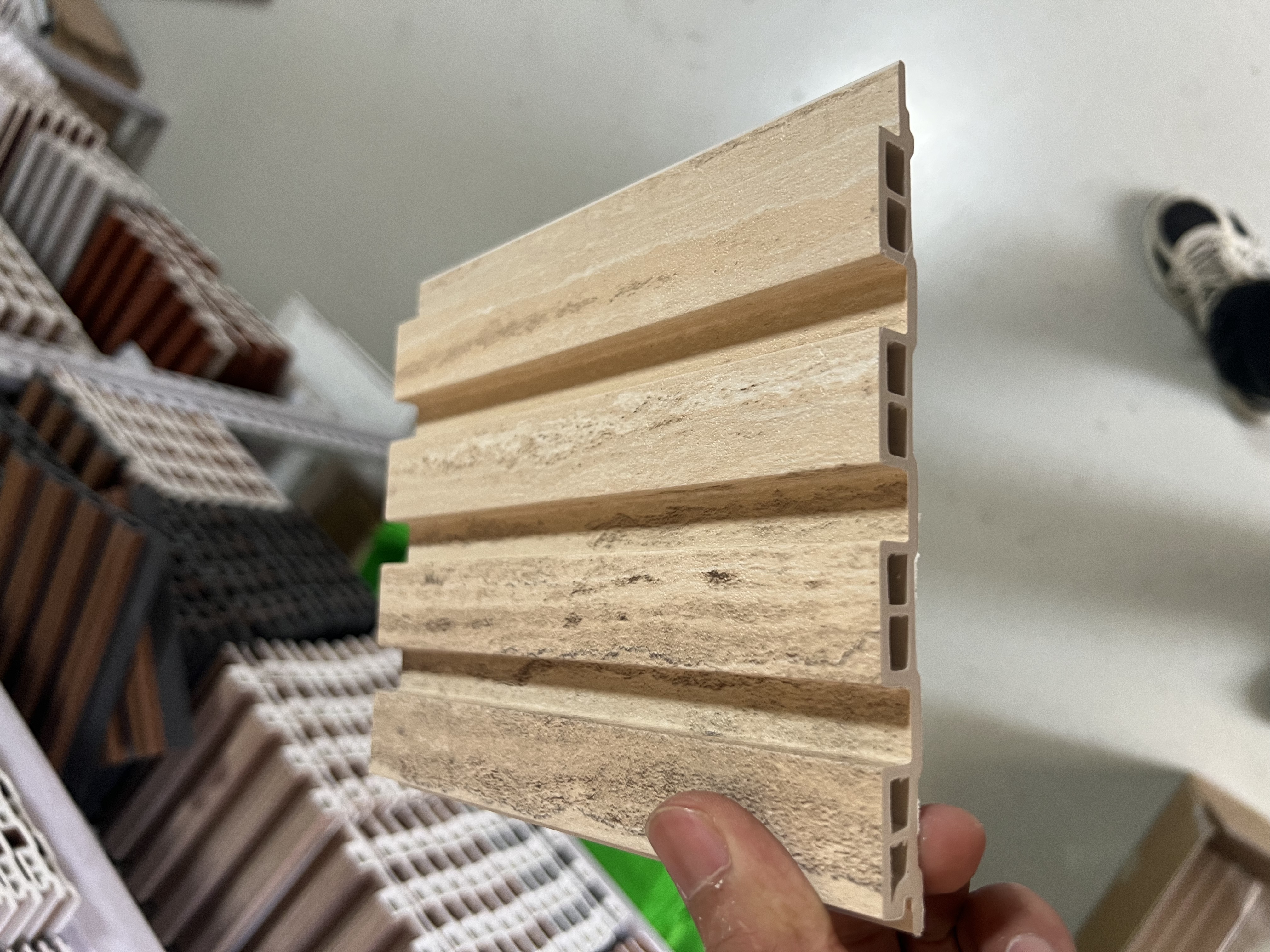 Eco-Friendly Indoor WPC Wall Panel | Wood Plastic Composite Wall Cladding for Home Decor