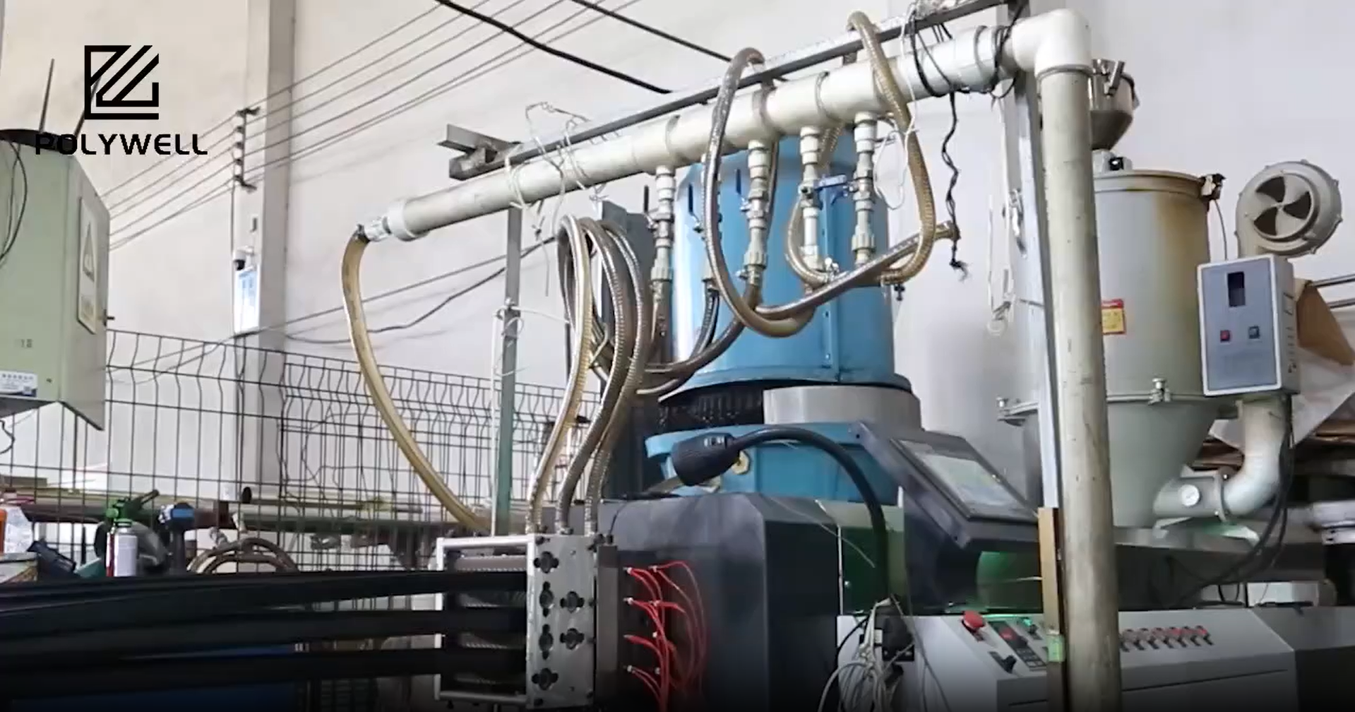 Polyamide strip production machine