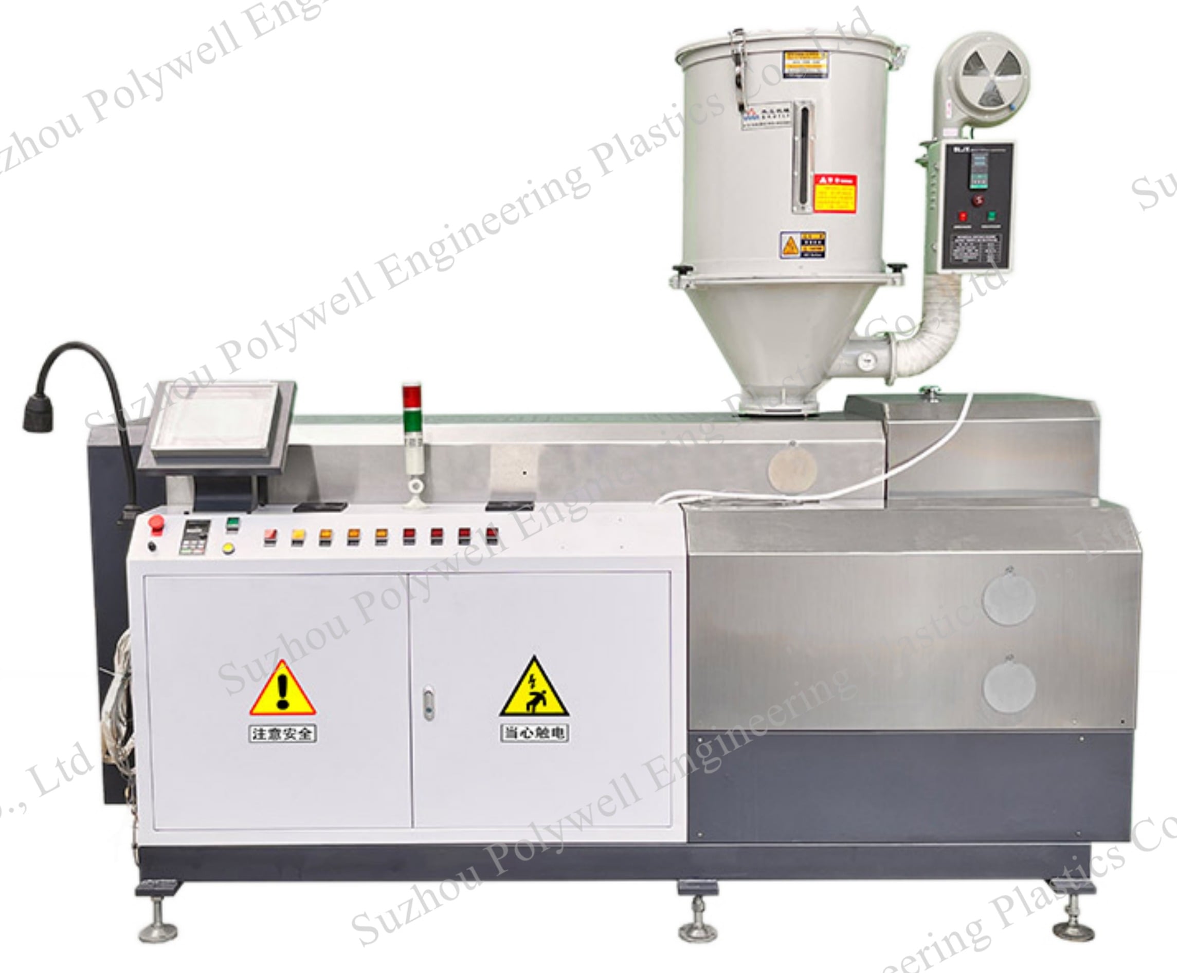 PA66GF25 Raw Material Extrusion Thermal Break Strip Production Line Nylon Plastic Product Extruder