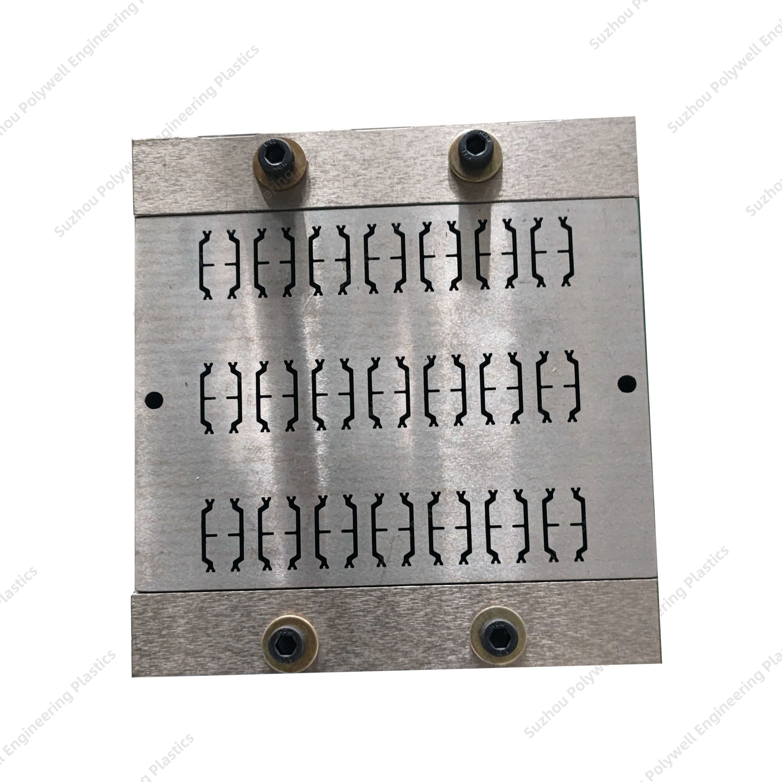 Double-Mold PA Plastic Profile Extrusion Tool Insulation Strip Shaping Mold