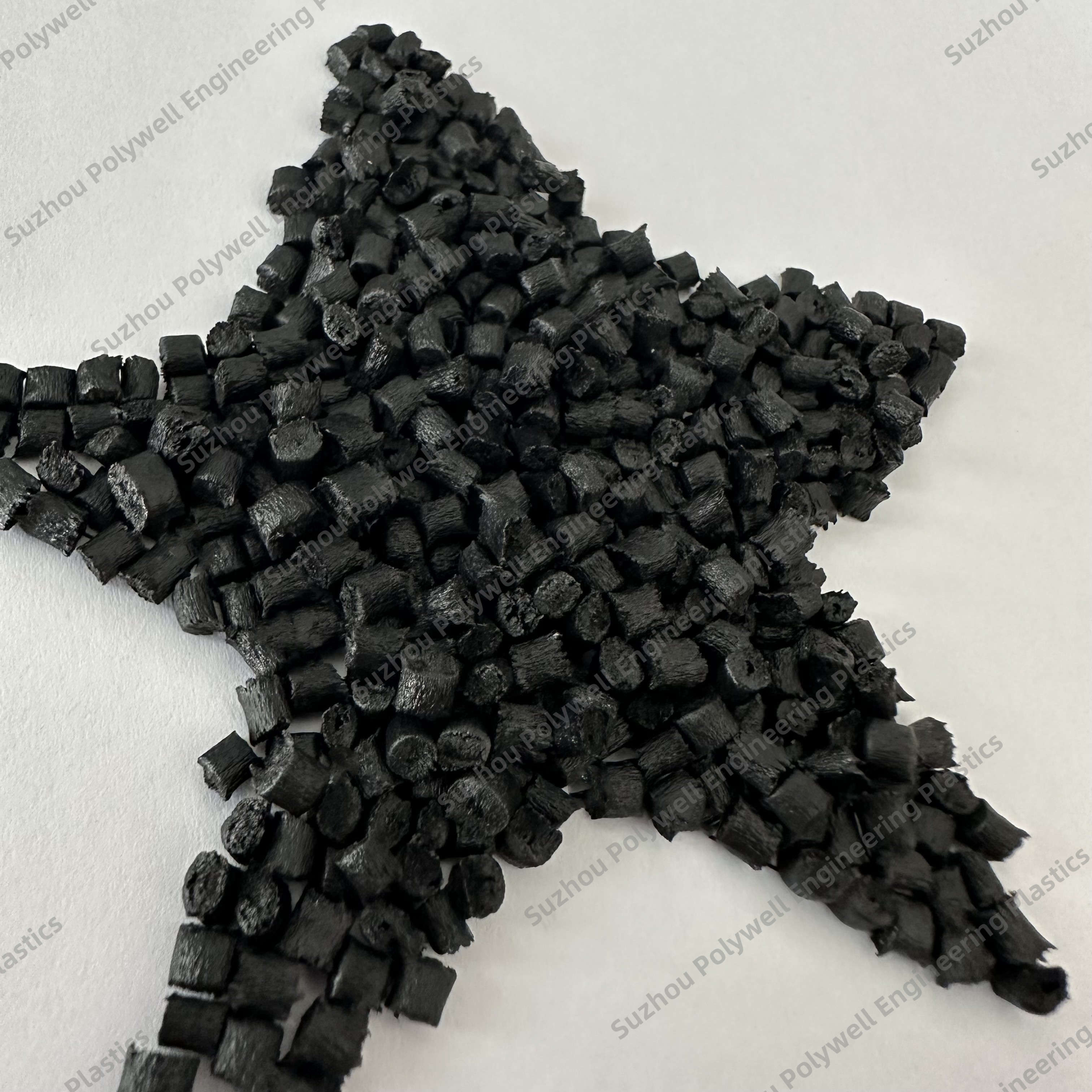 Recycled PA Granule Material Polyamide Nylon Pellets for Engineering Plastic Extrusion Raw Pellets PA Runway Guide