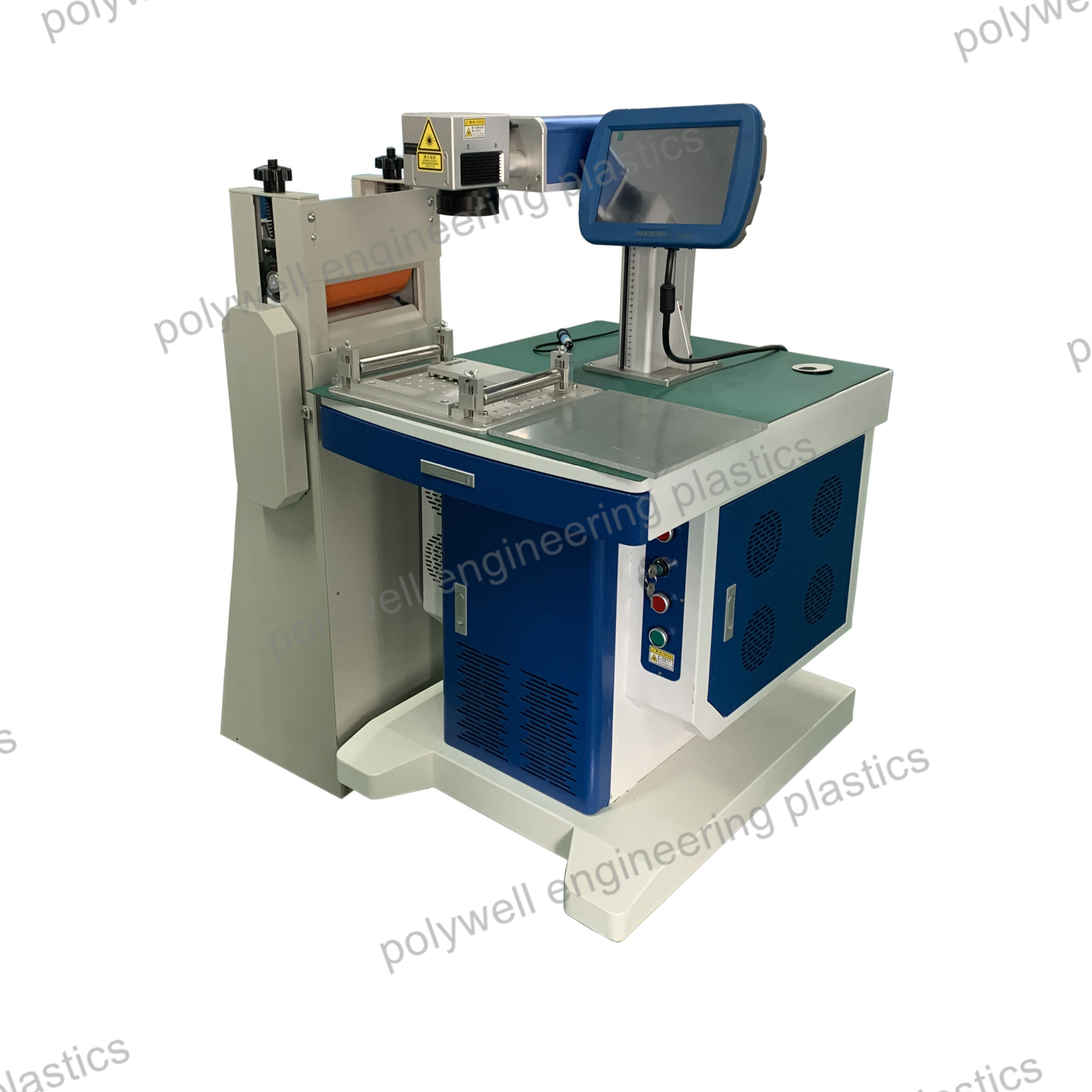 Logo printing machine for polyamide thermal break strips