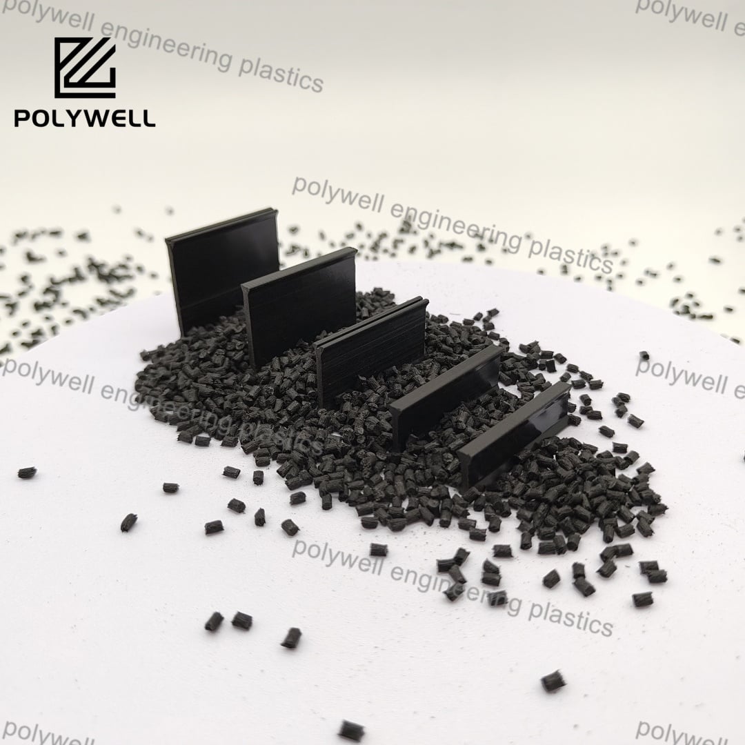 Extrusion Grade PA66 GF25 Plastic Reinforced by Glassfiber Toughened Granules for Nylon Profile